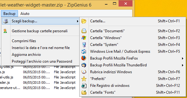 You have a great set of backup features.